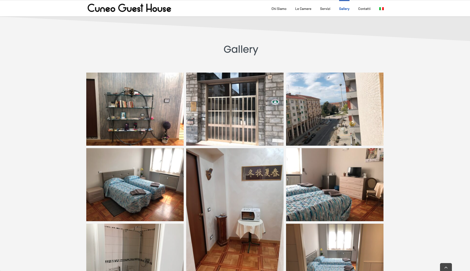 Cuneo Gesthouse Sito Web