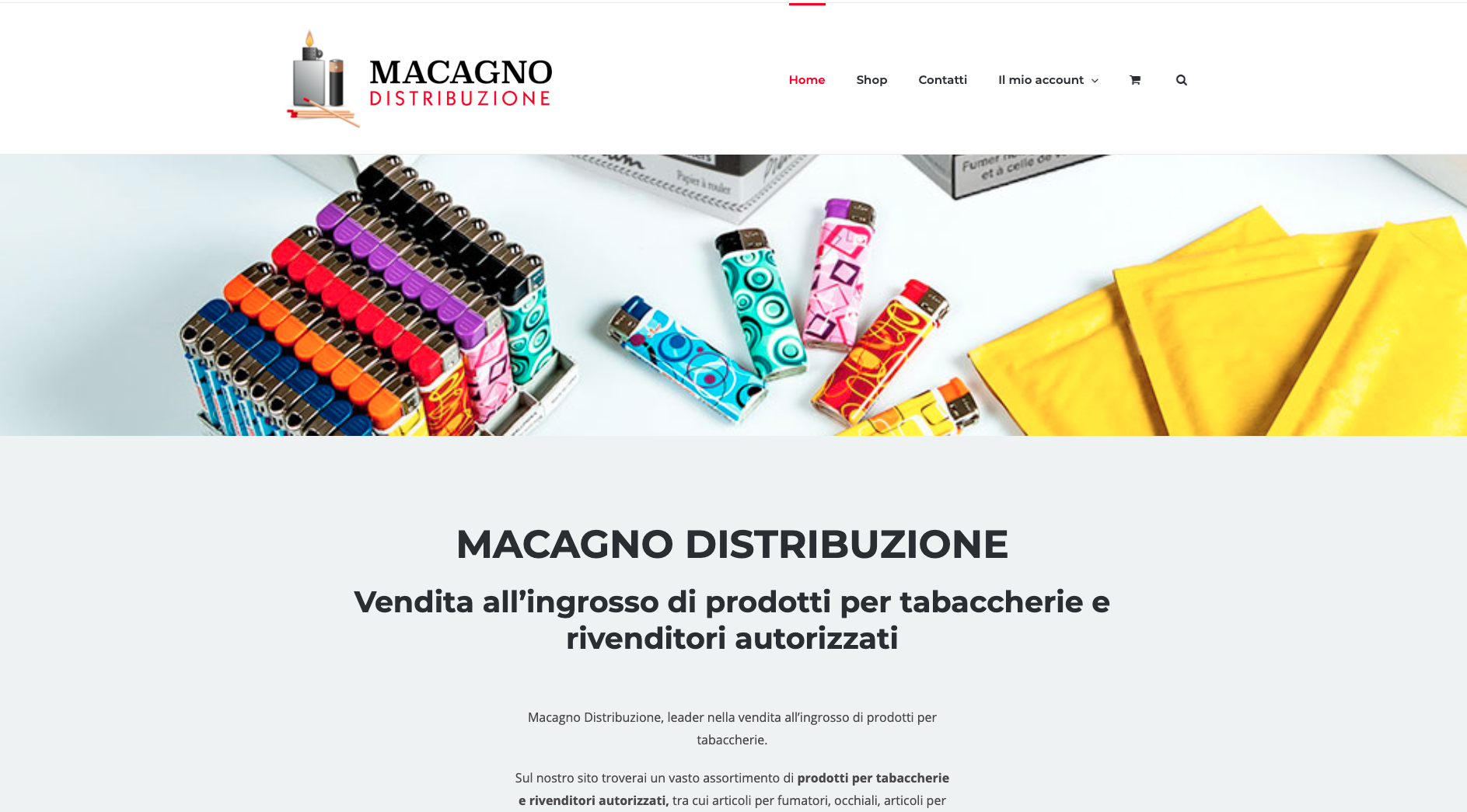 Sito Macagno Distribuzione