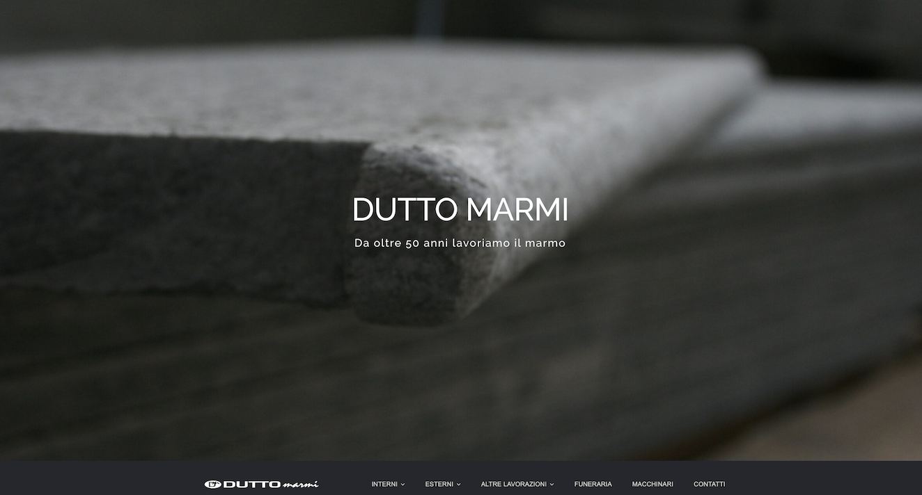 sito web dutto marmi borgo